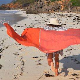 Beach towel Abay oranges
